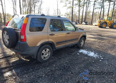 2003 Honda Cr-V Ex из США, поврежденный, VIN SHSRD78893U111479